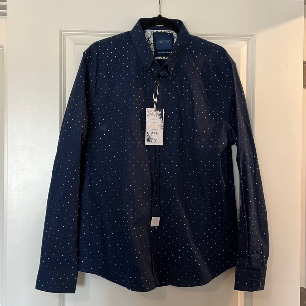 Cactus man Ricky Singh button down shirt